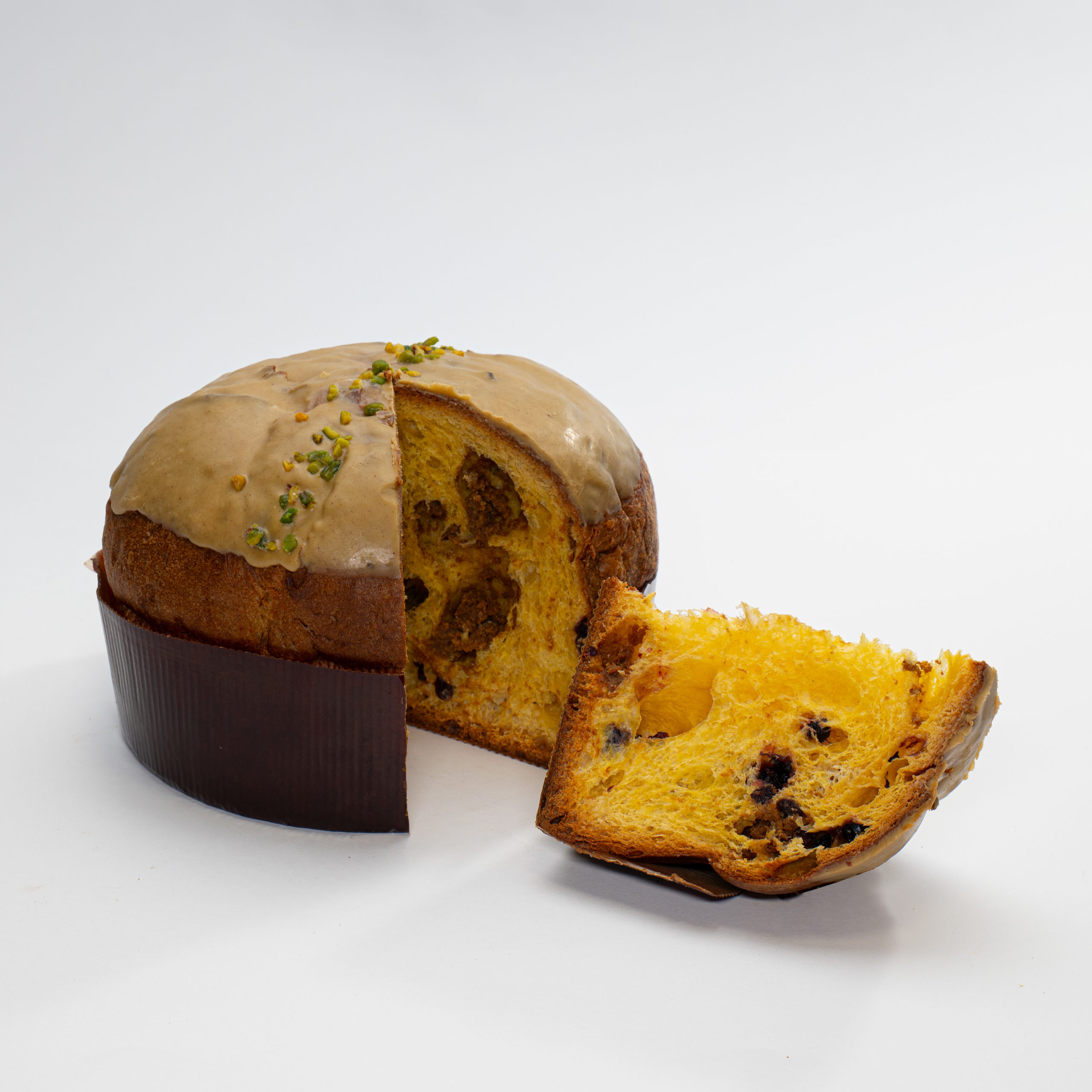 Panettone al pistacchio